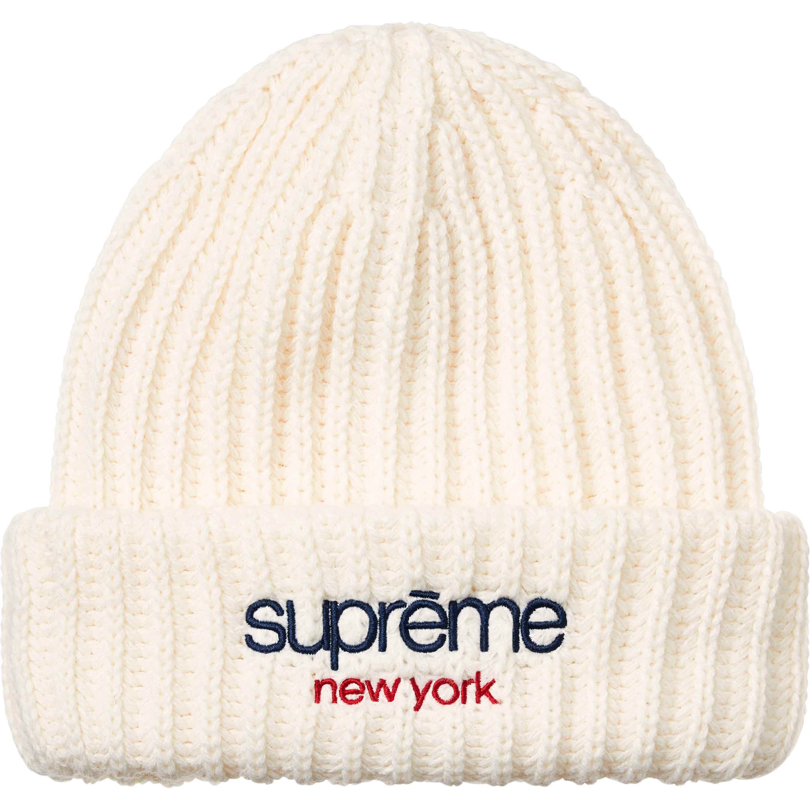Classic Logo Chunky Ribbed Beanie view 3